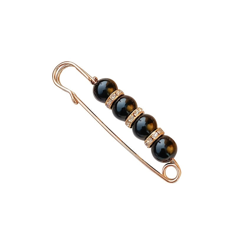 1 Exquisite and Elegant Beaded Waist Pin for Jeans, Fixing Clothes Pants Skirts to Tighten the Midsection - Handmade Jewelry Gift